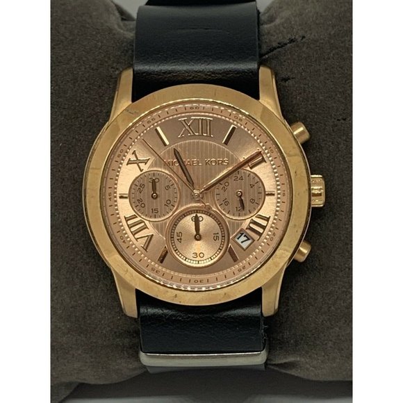 Michael Kors MK6275 Women\'s Black Leather Analog D main image 6